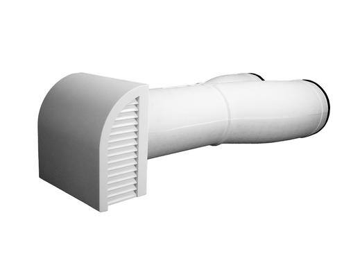 Exterior Wall Cap For Whispercomfort Intelli Balance 100 Series Erv